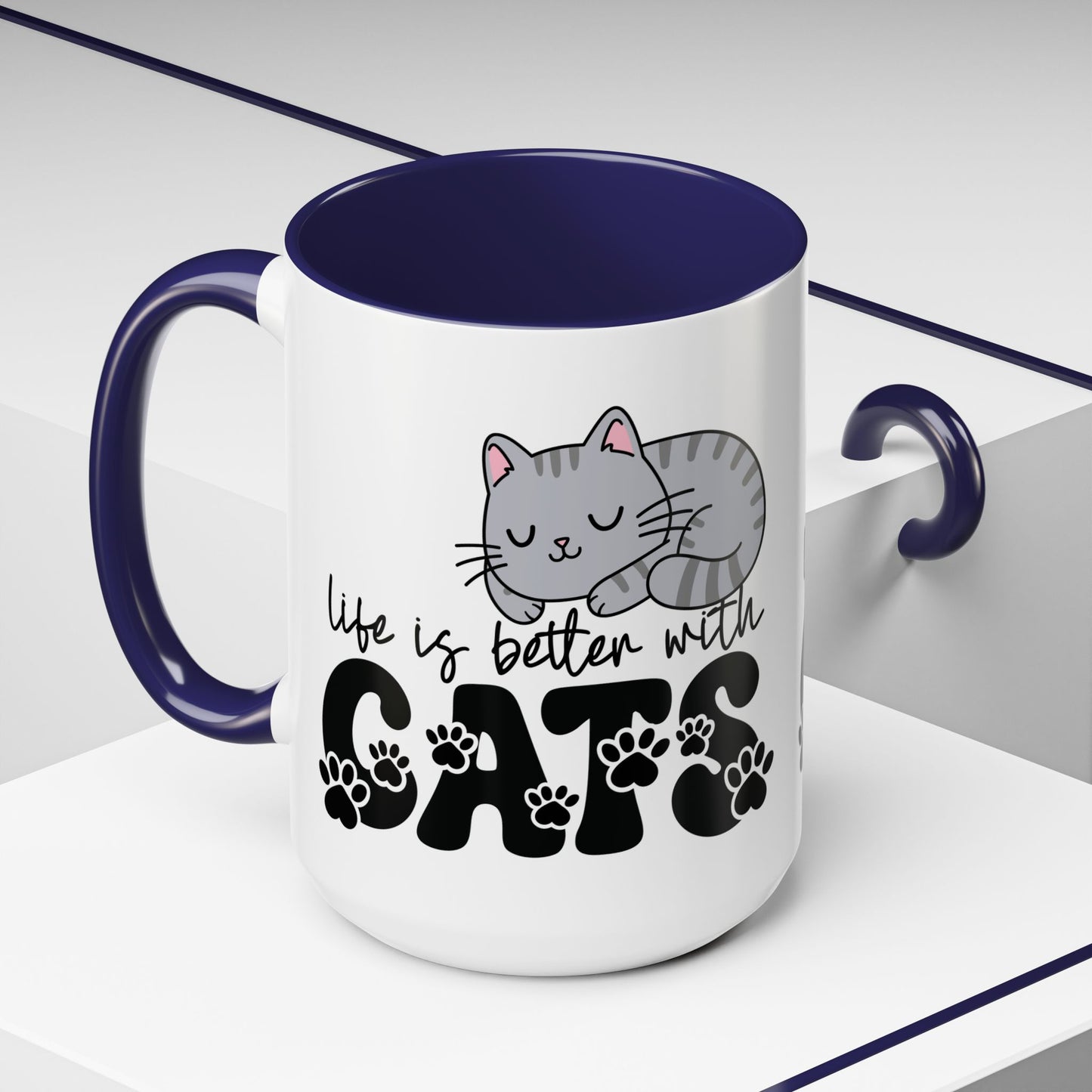 Life is Better with Cats Mug