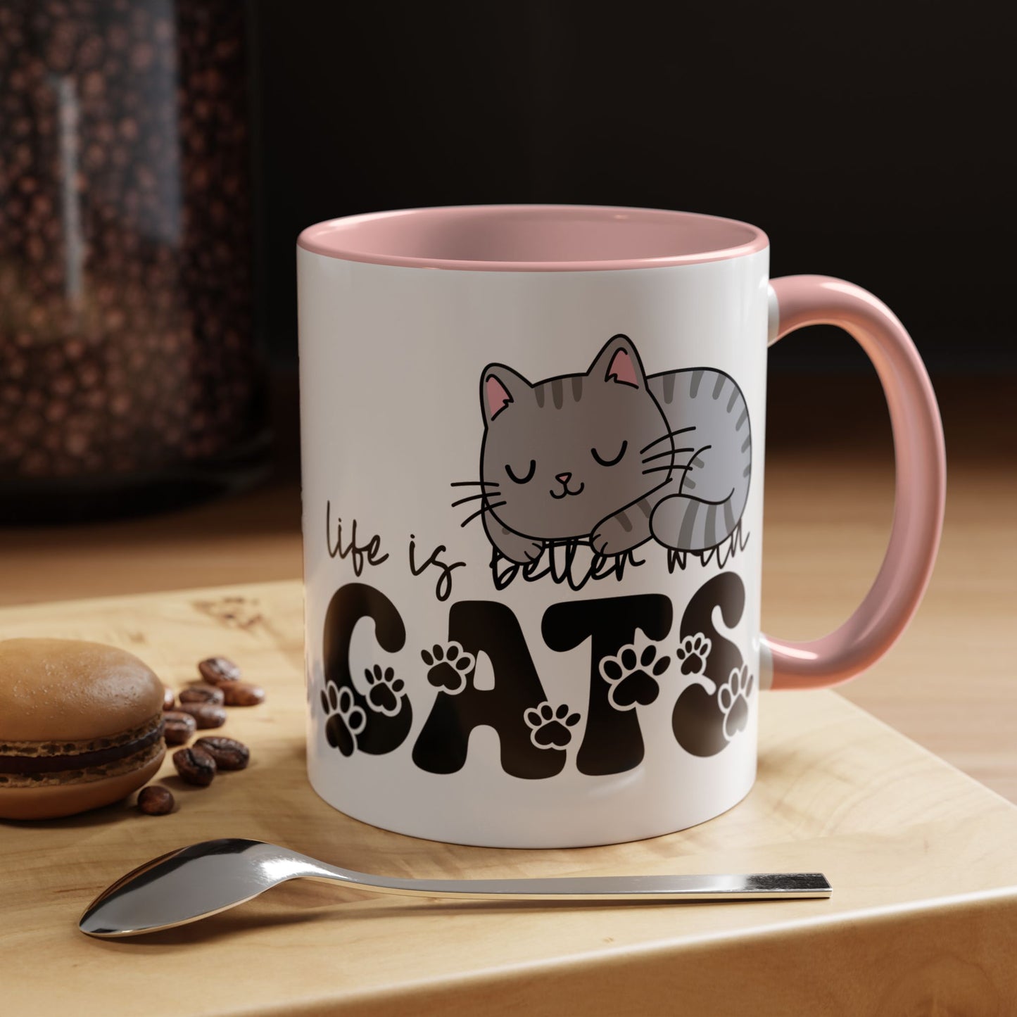 Life is Better with Cats Mug