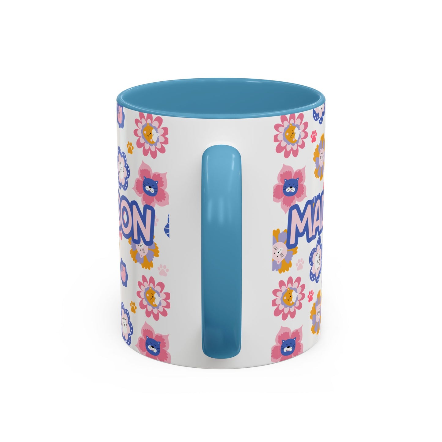 Cat Flowers Mug