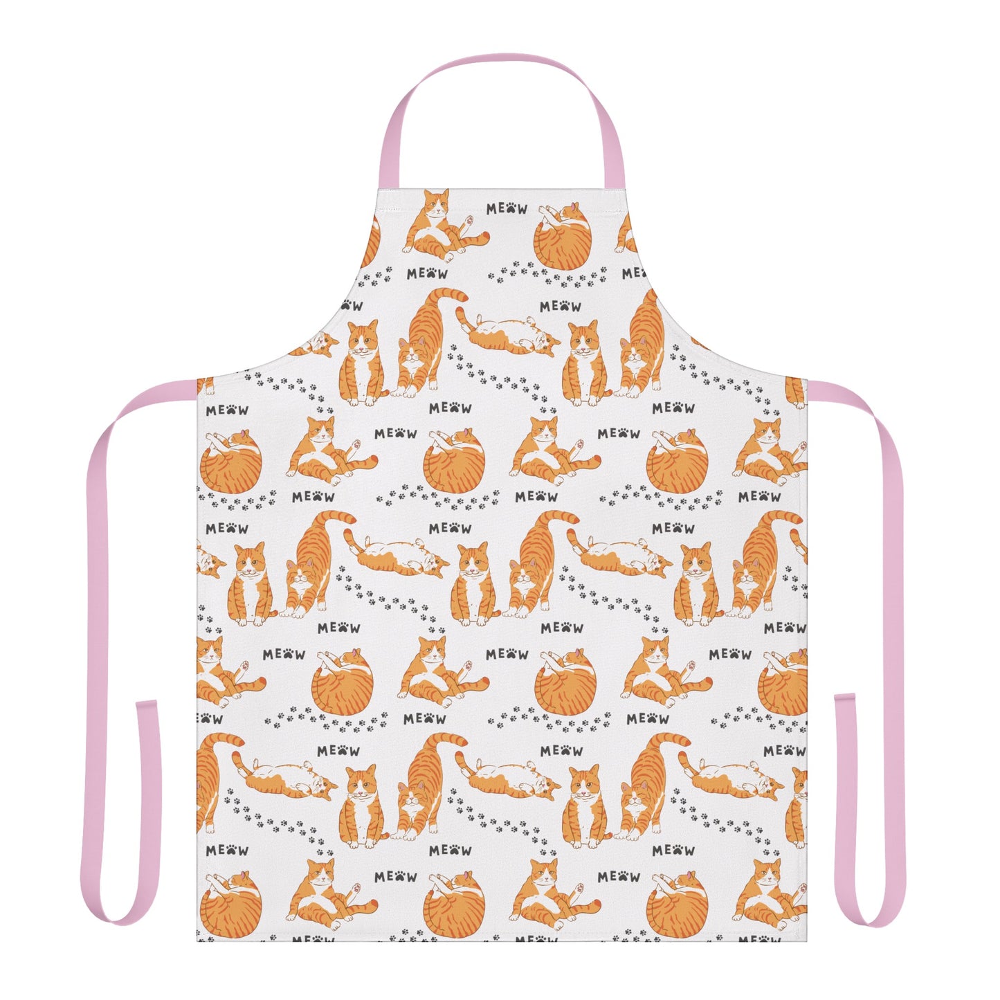 Orange Cat Apron