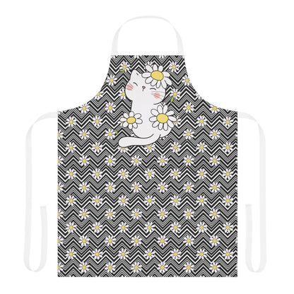 Feline Flowers Apron