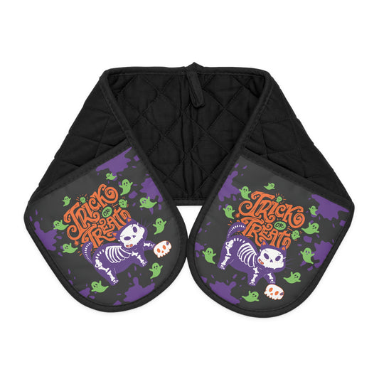 Ghostly Trick or Treats Oven Mitts