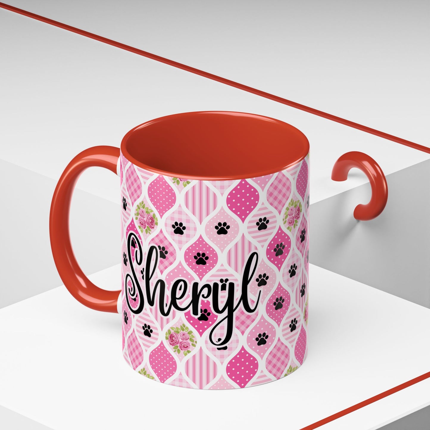 Purrrty in Pink Mug