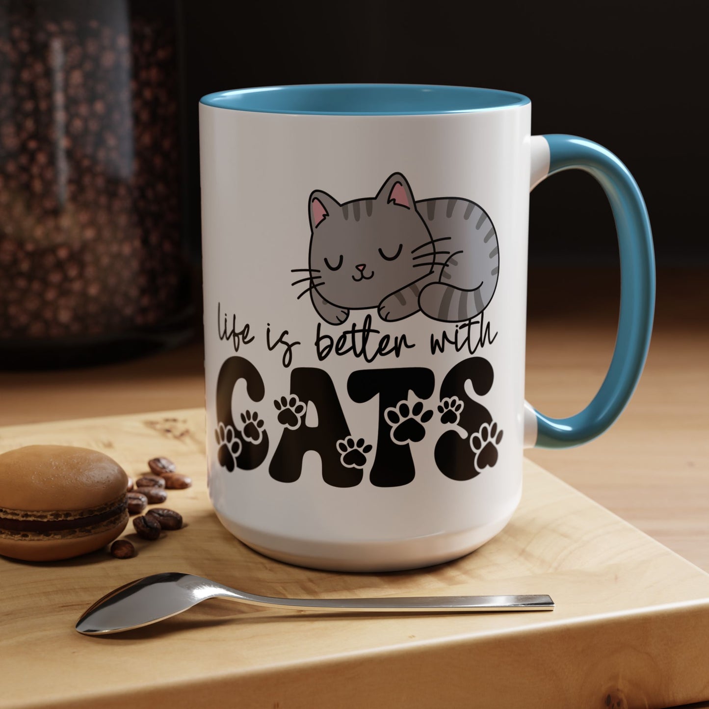 Life is Better with Cats Mug