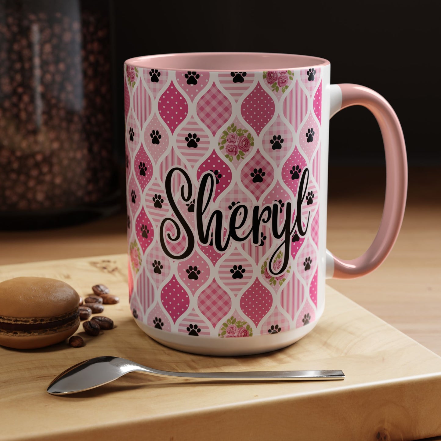 Purrrty in Pink Mug