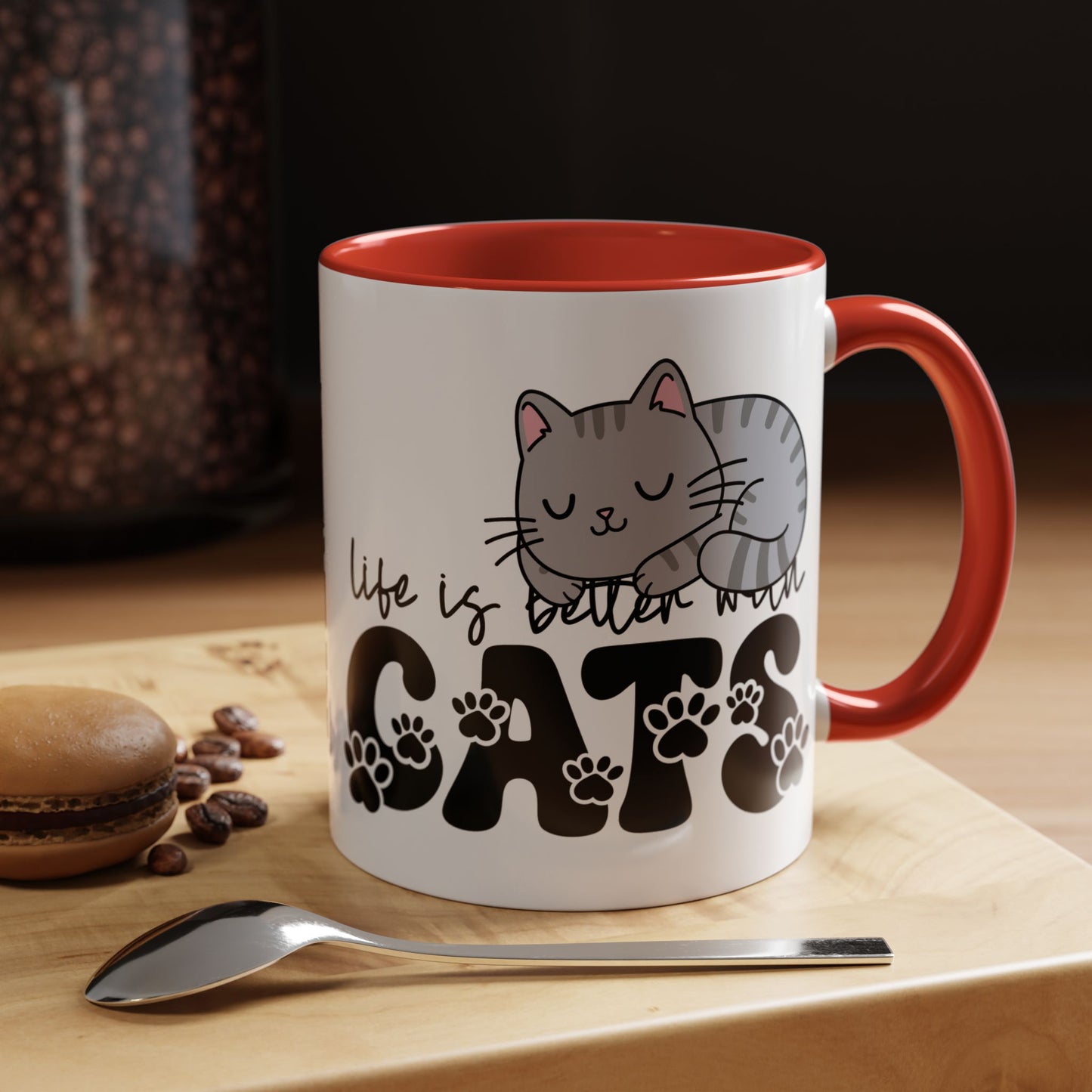 Life is Better with Cats Mug