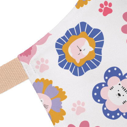 Cat Flowers Apron