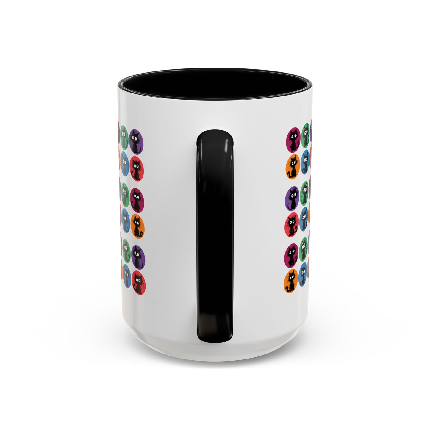 Black Cats in Color Mug