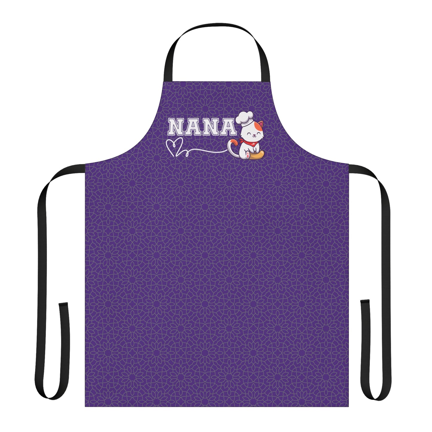 Purrr-ple Purrr-sonalized Apron