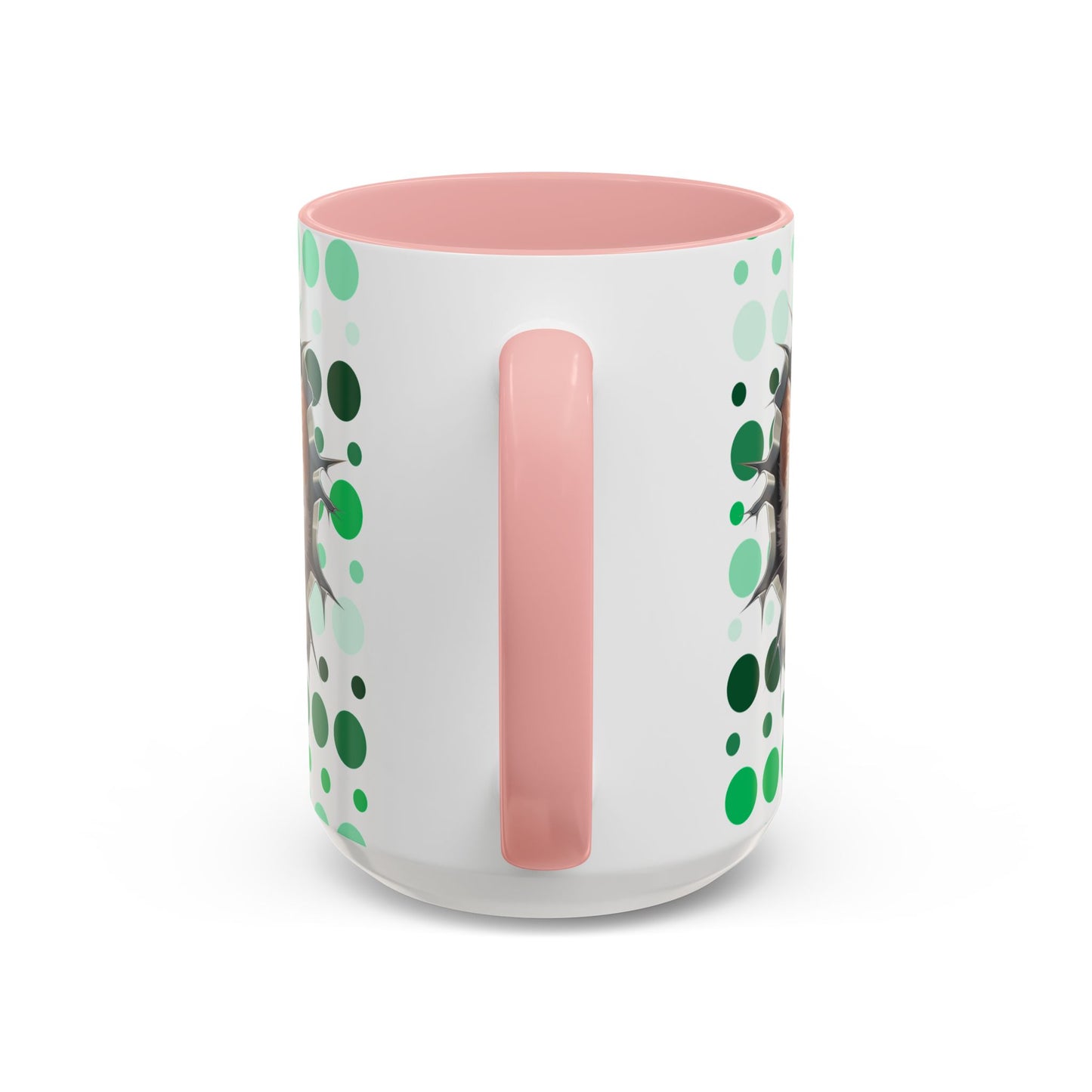 Purrrty in Green Mug