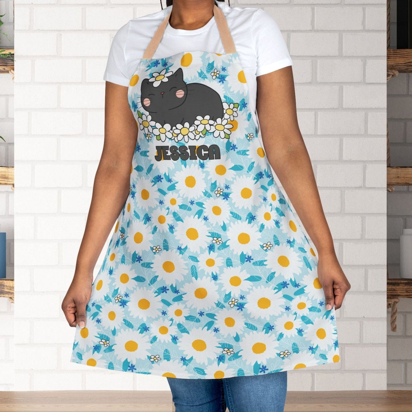 Feline Happy Apron