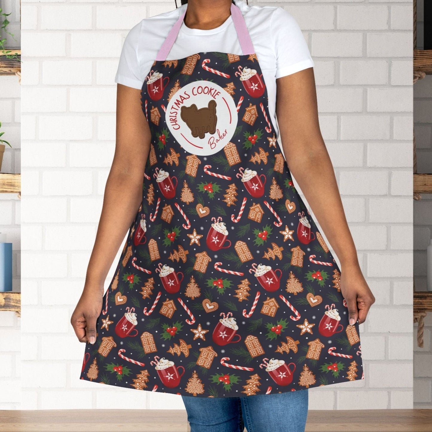 Christmas Cookie Baker Apron