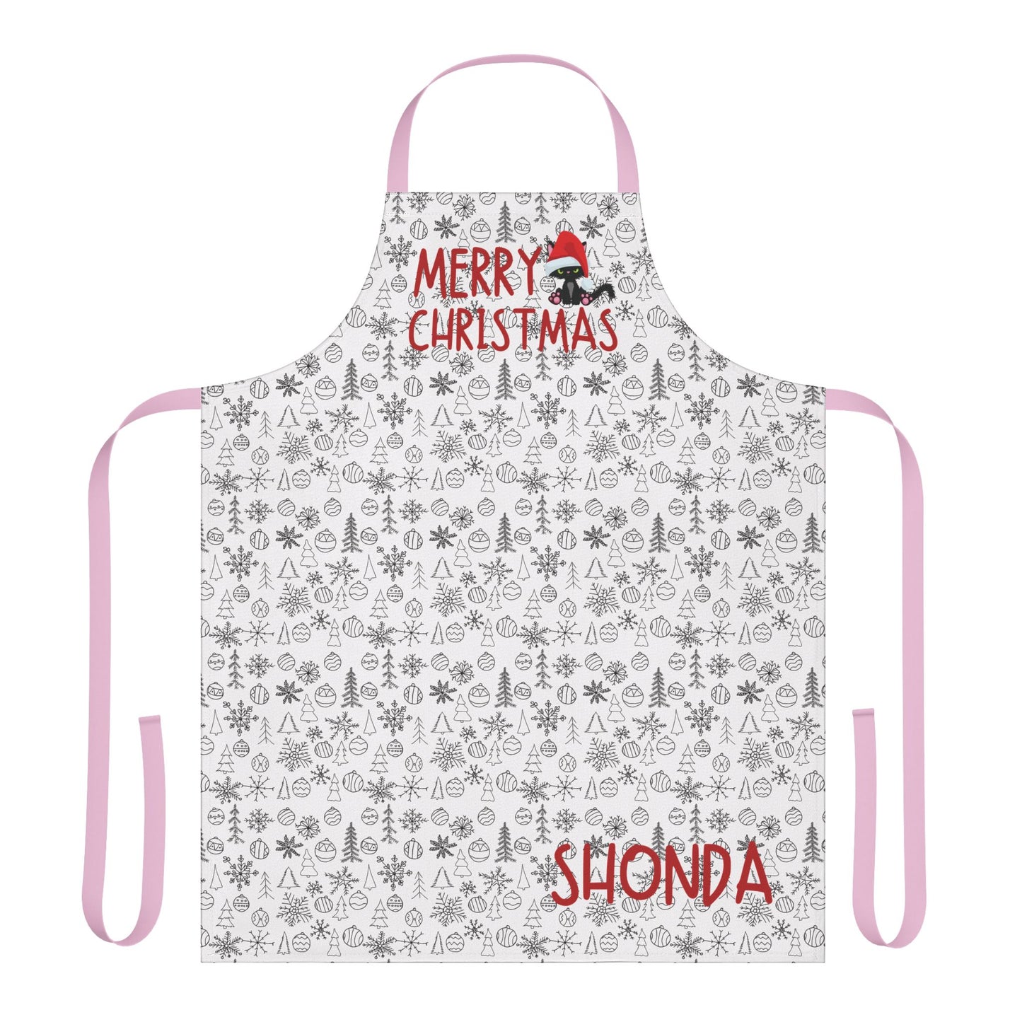 Christmas Baking Custom Apron