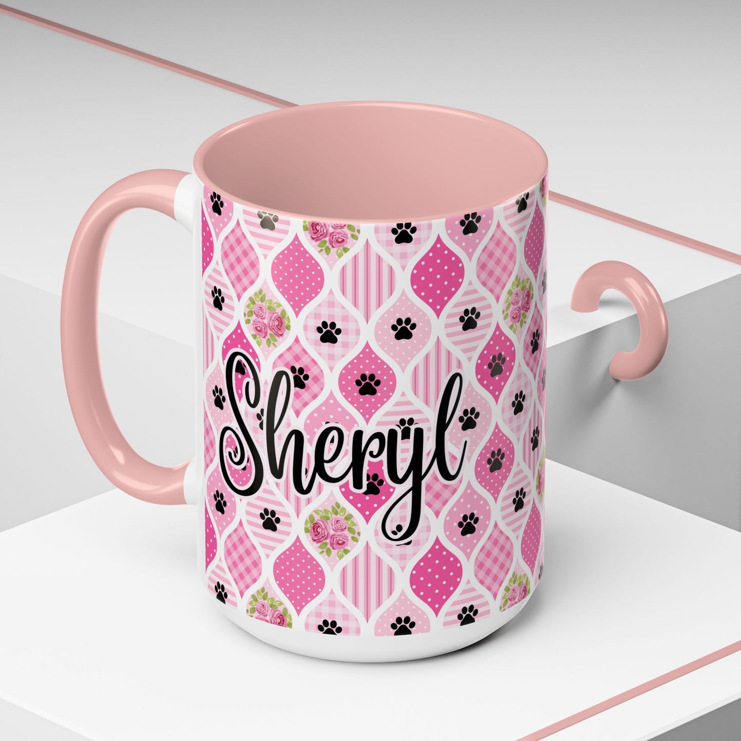 Purrrty in Pink Mug