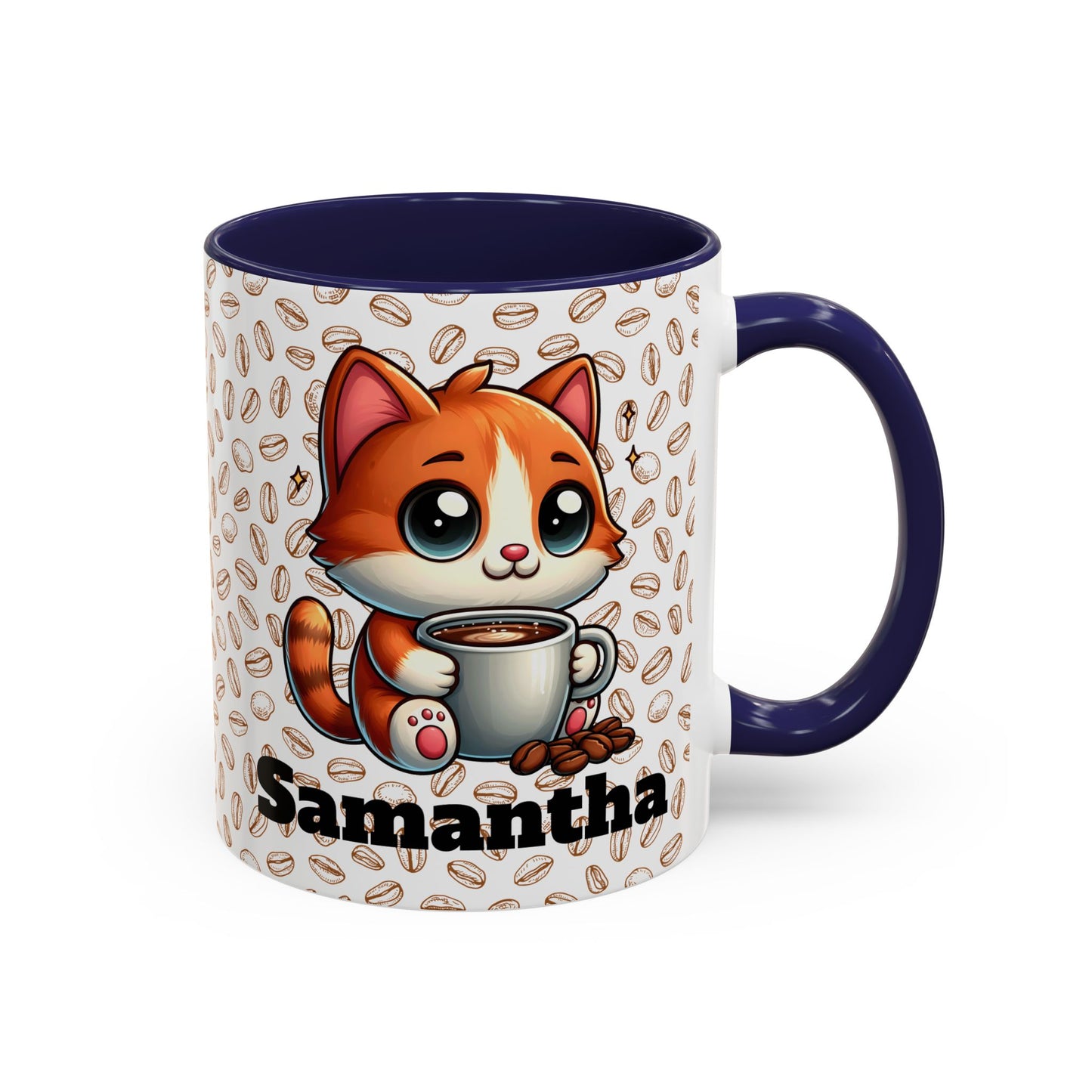 Cat Bean Coffee Mug