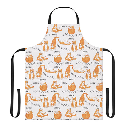 Orange Cat Apron