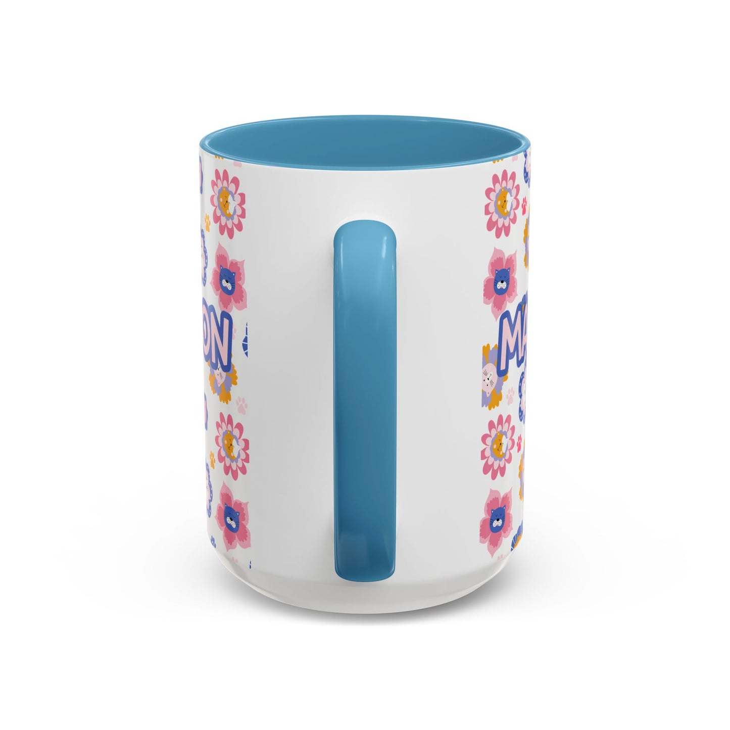 Cat Flowers Mug