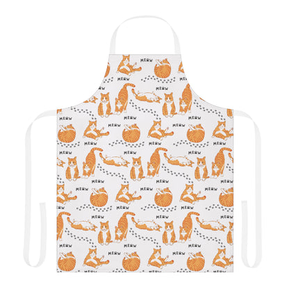 Orange Cat Apron