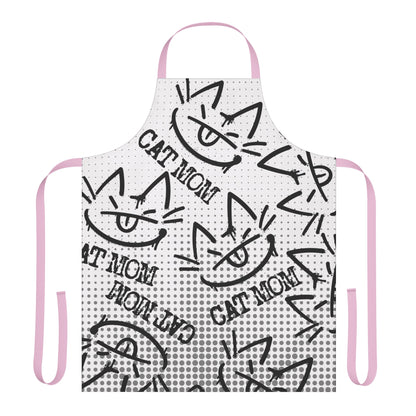 The Growling Cat Mom Apron