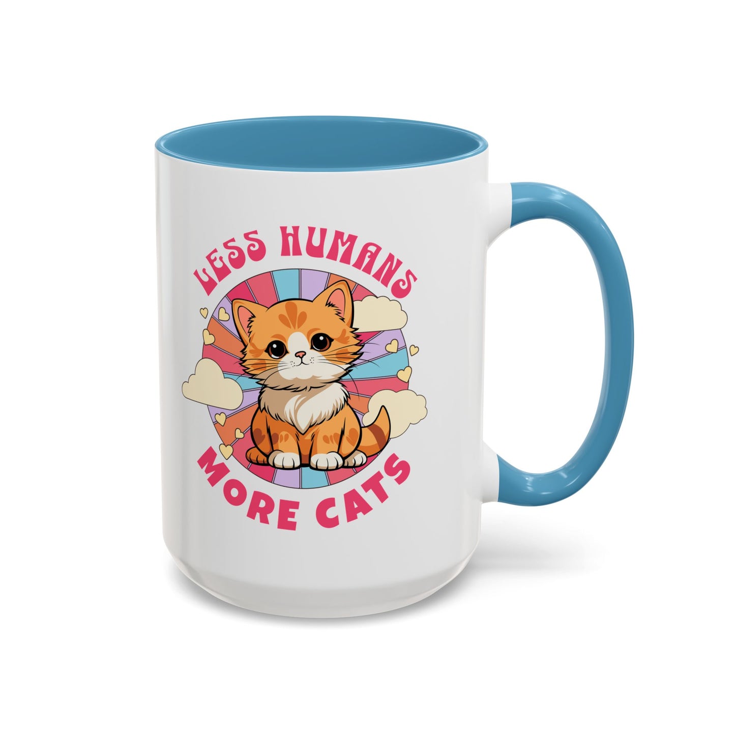 Less Humans More Cats Mug