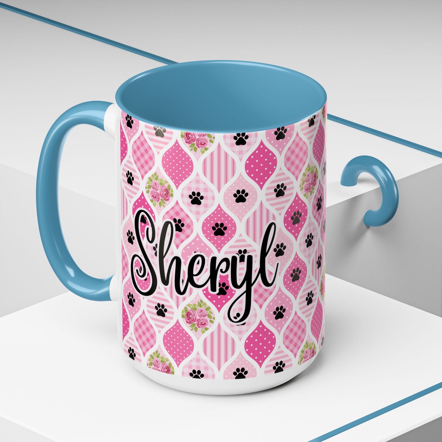 Purrrty in Pink Mug