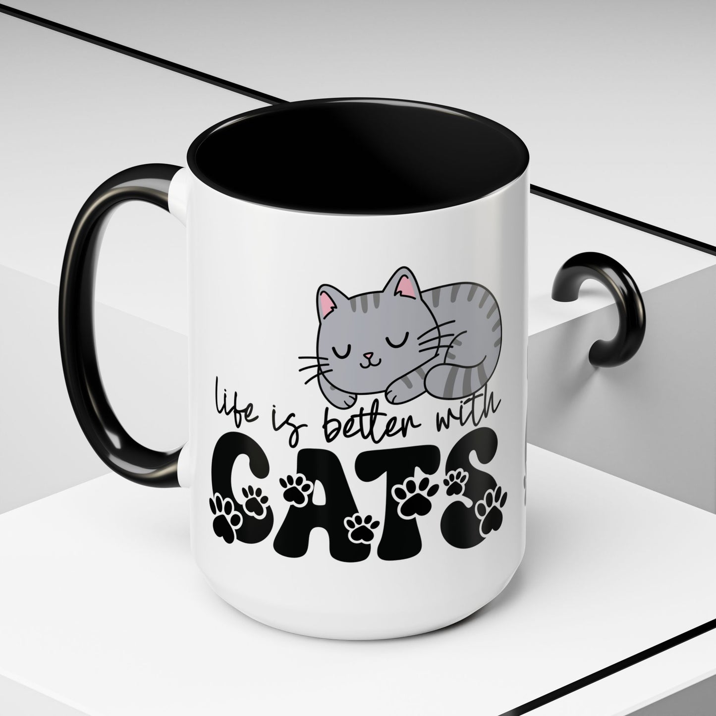 Life is Better with Cats Mug