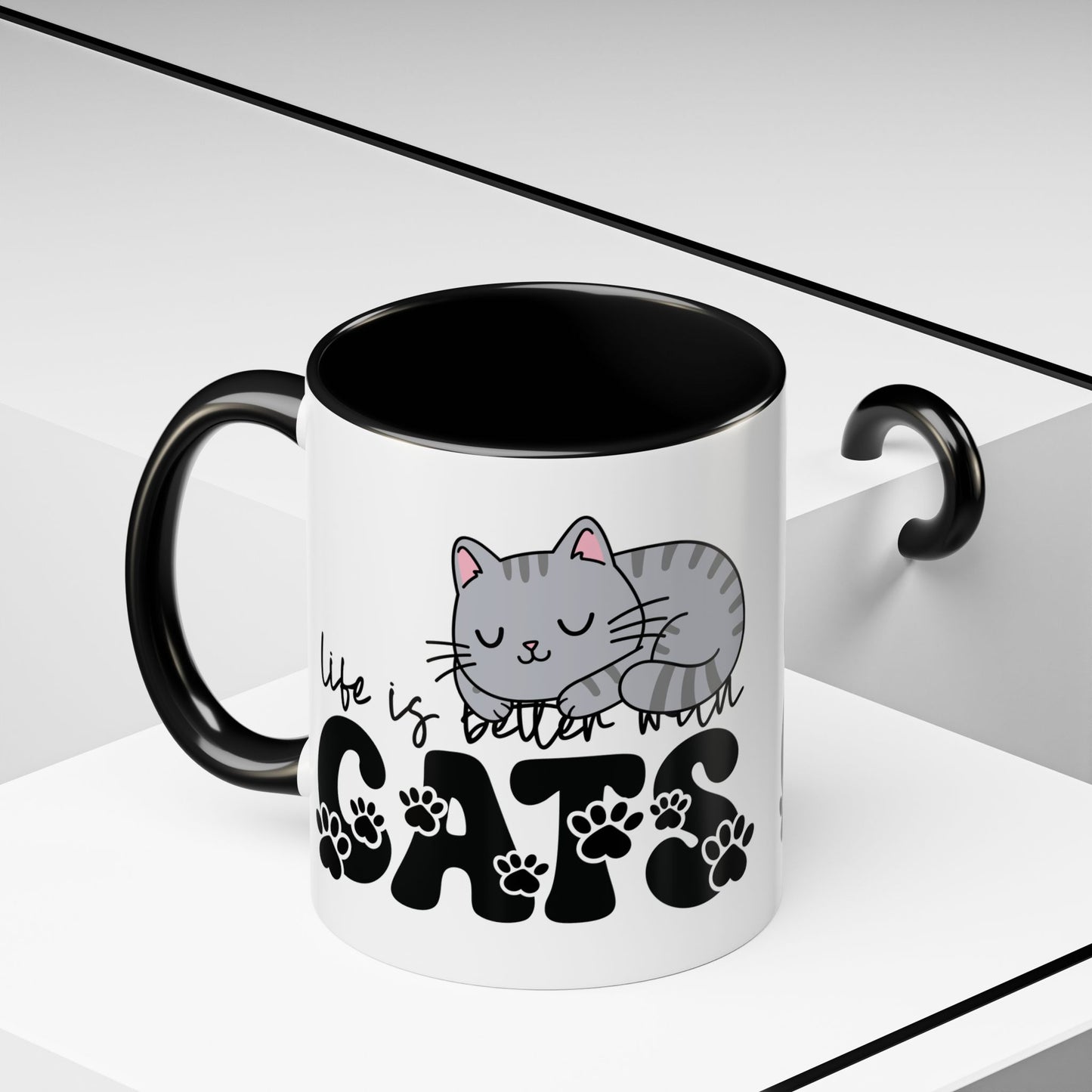 Life is Better with Cats Mug