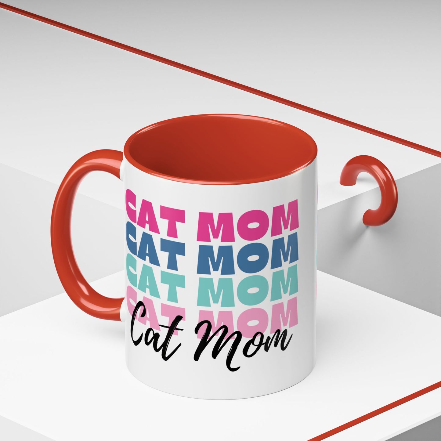 Proud Cat Mom Mug