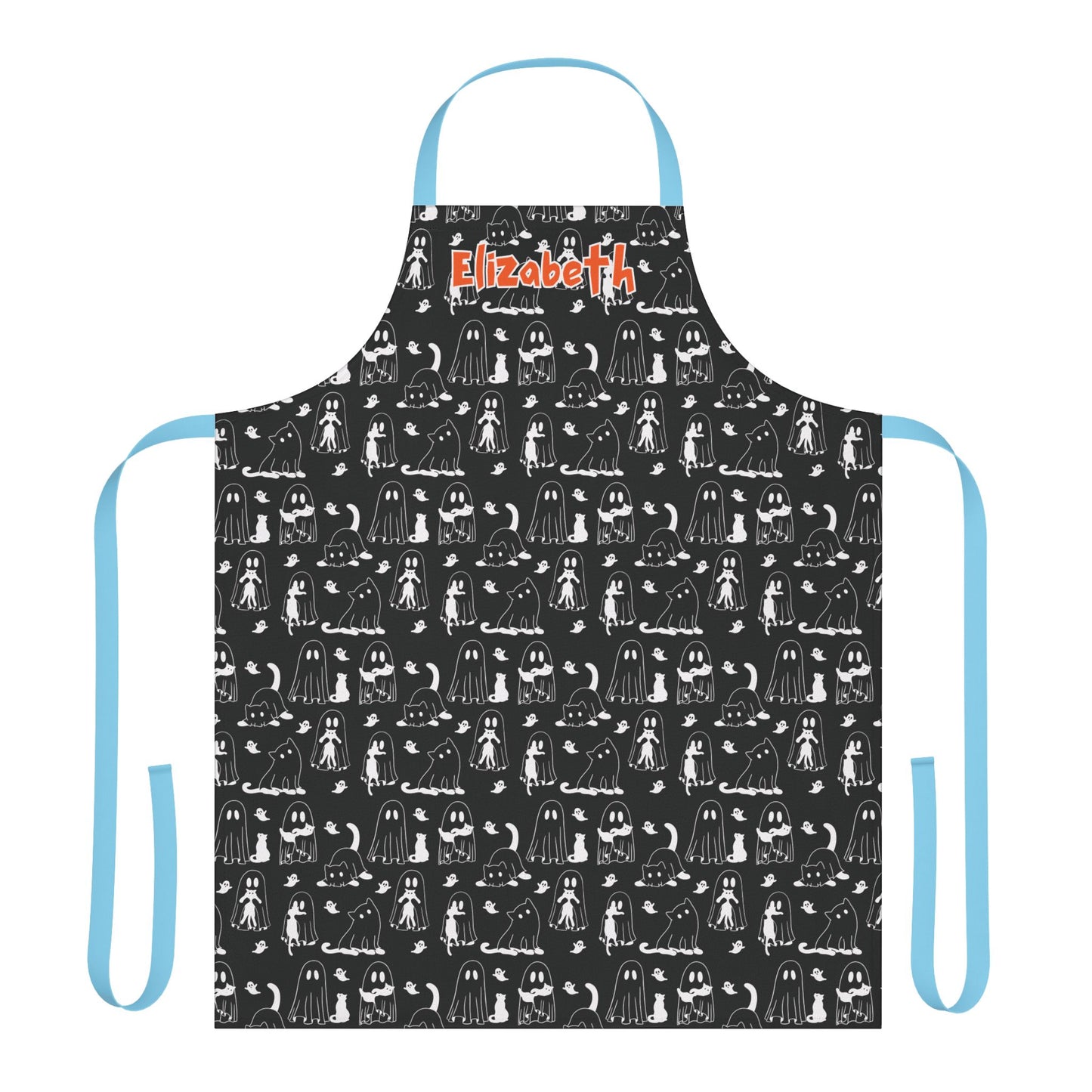 Ghost Cats Apron