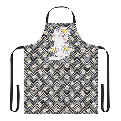 Feline Flowers Apron