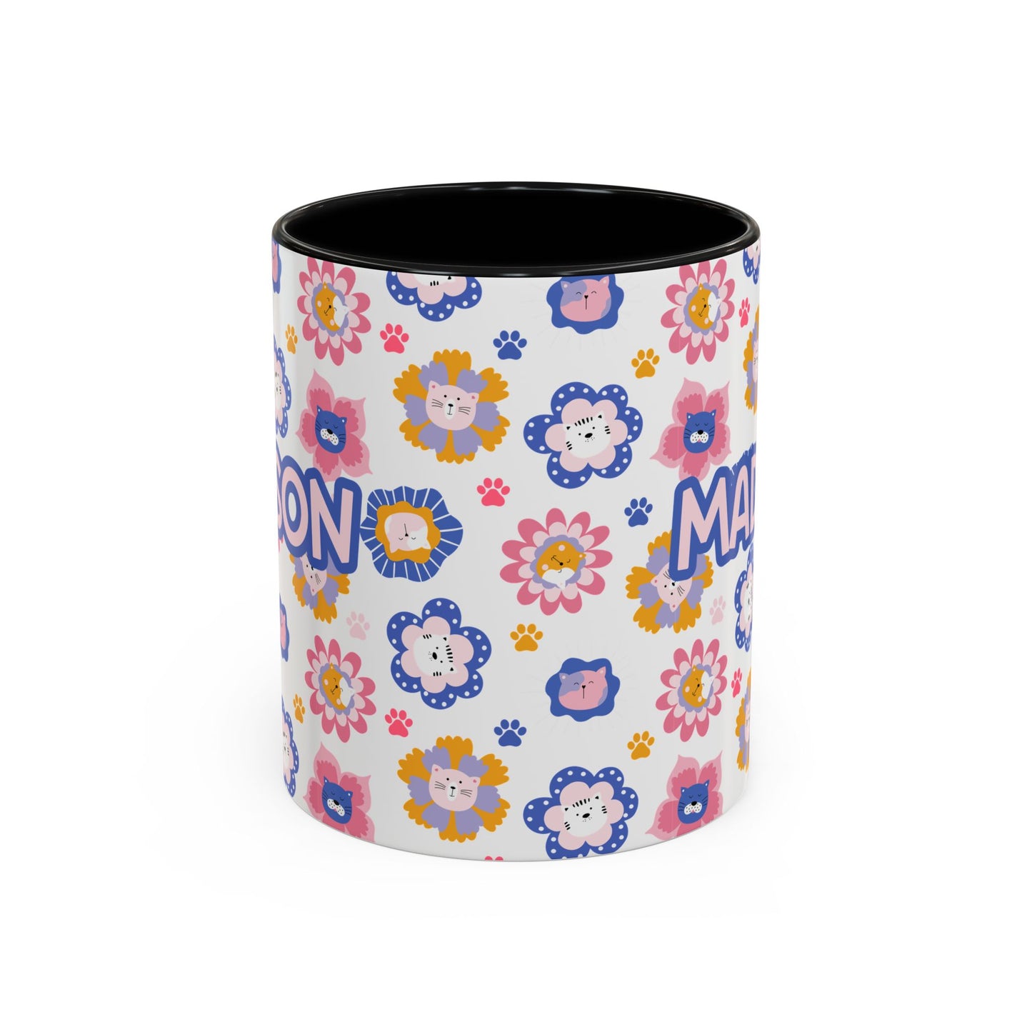 Cat Flowers Mug