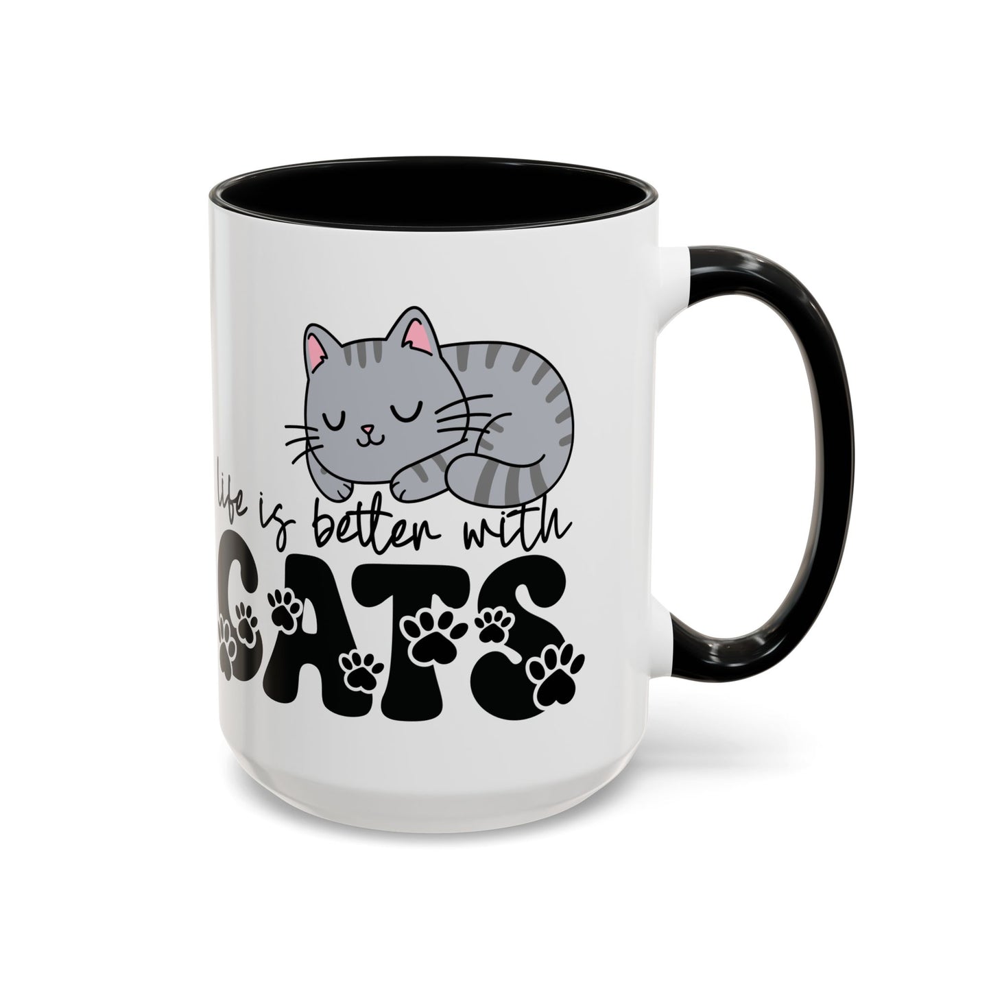 Life is Better with Cats Mug