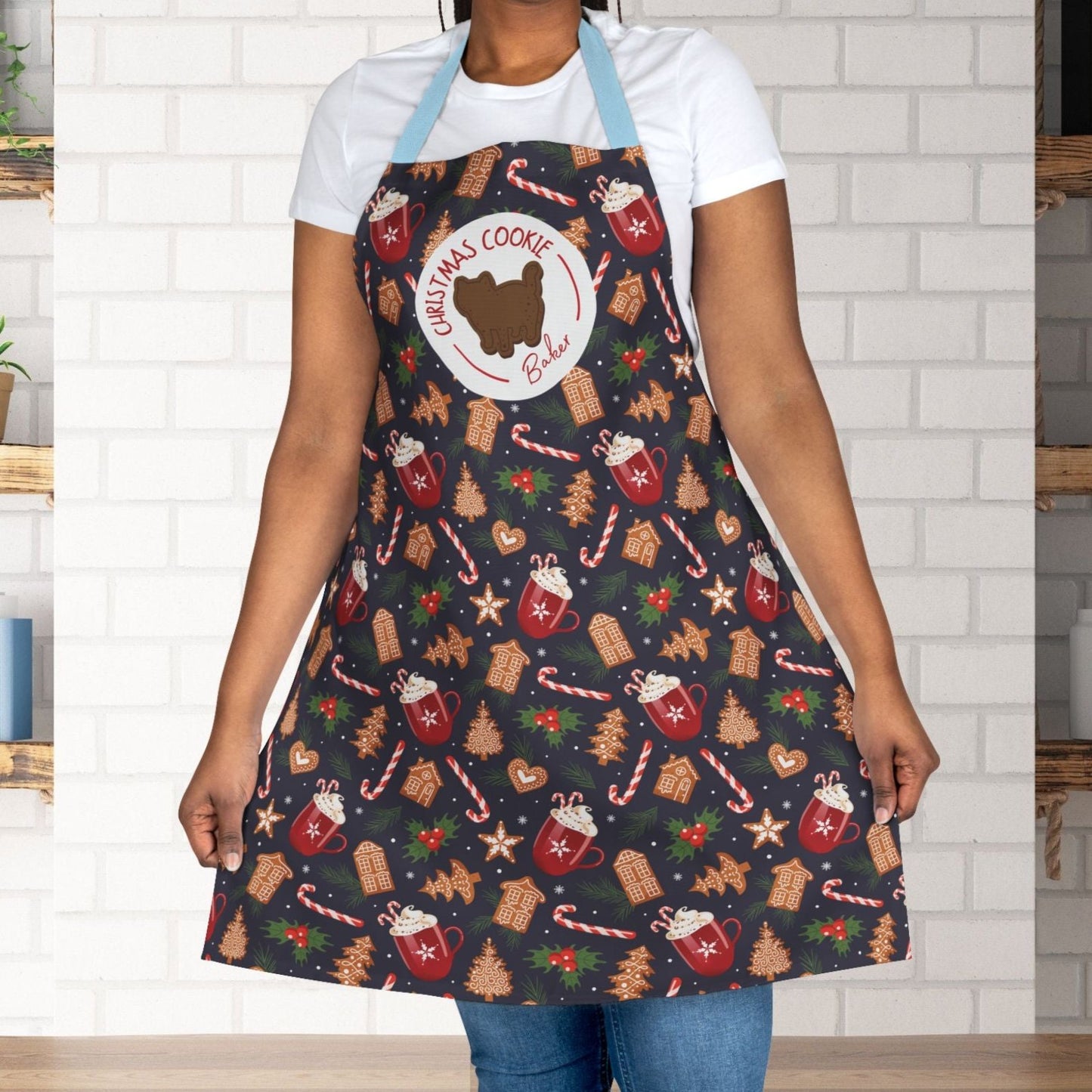 Christmas Cookie Baker Apron