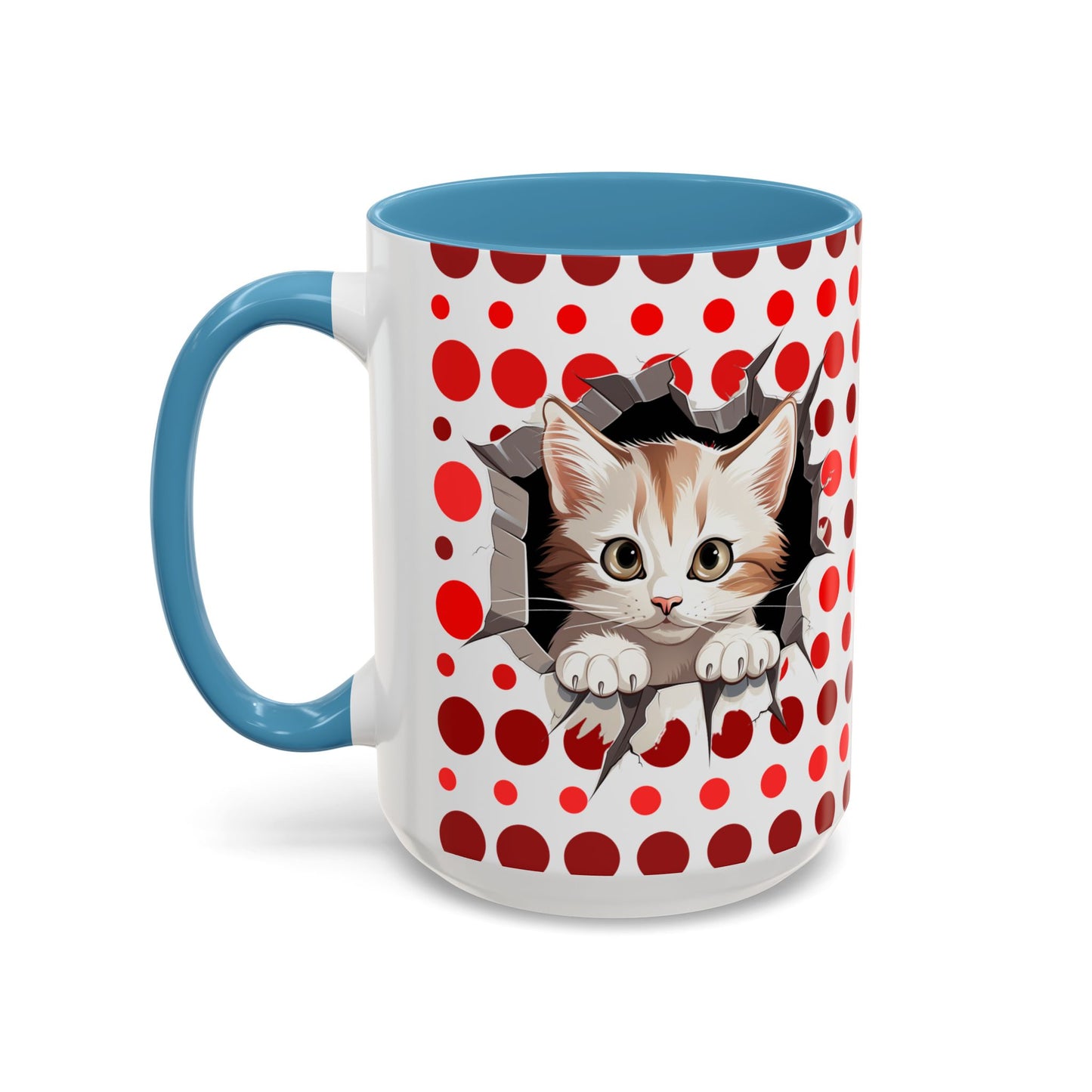 Purrrty in Red Mug