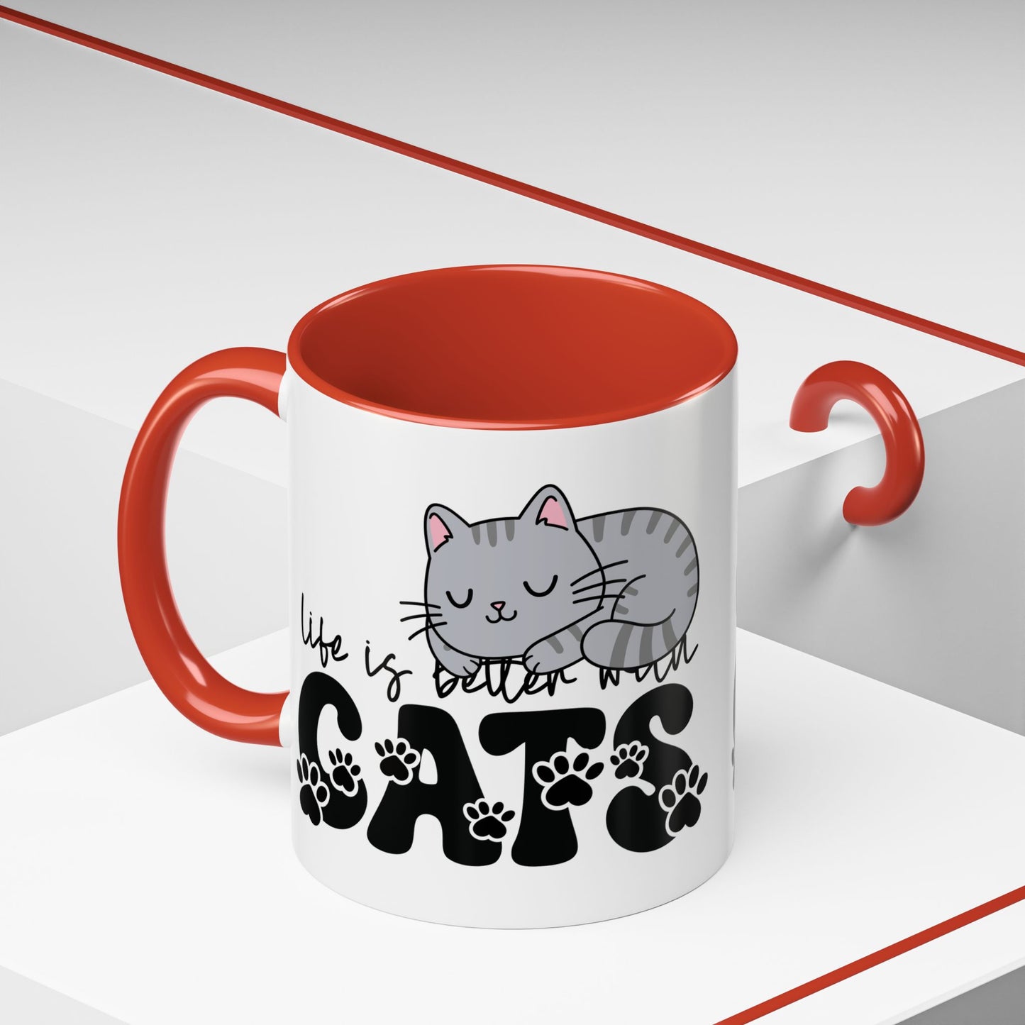 Life is Better with Cats Mug