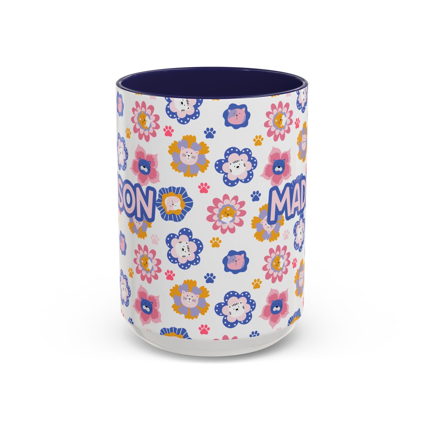 Cat Flowers Mug