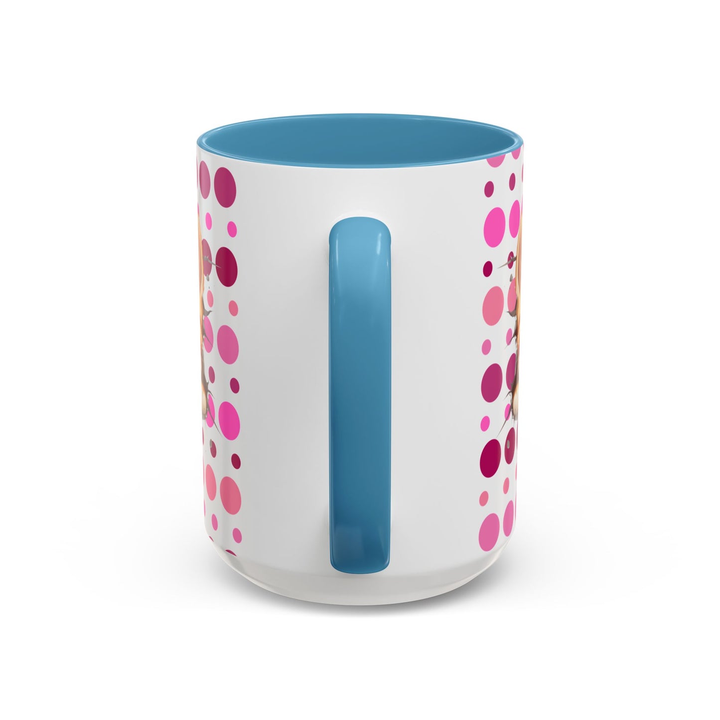 Purrrty in Pink Dots Mug (11oz, 15oz)