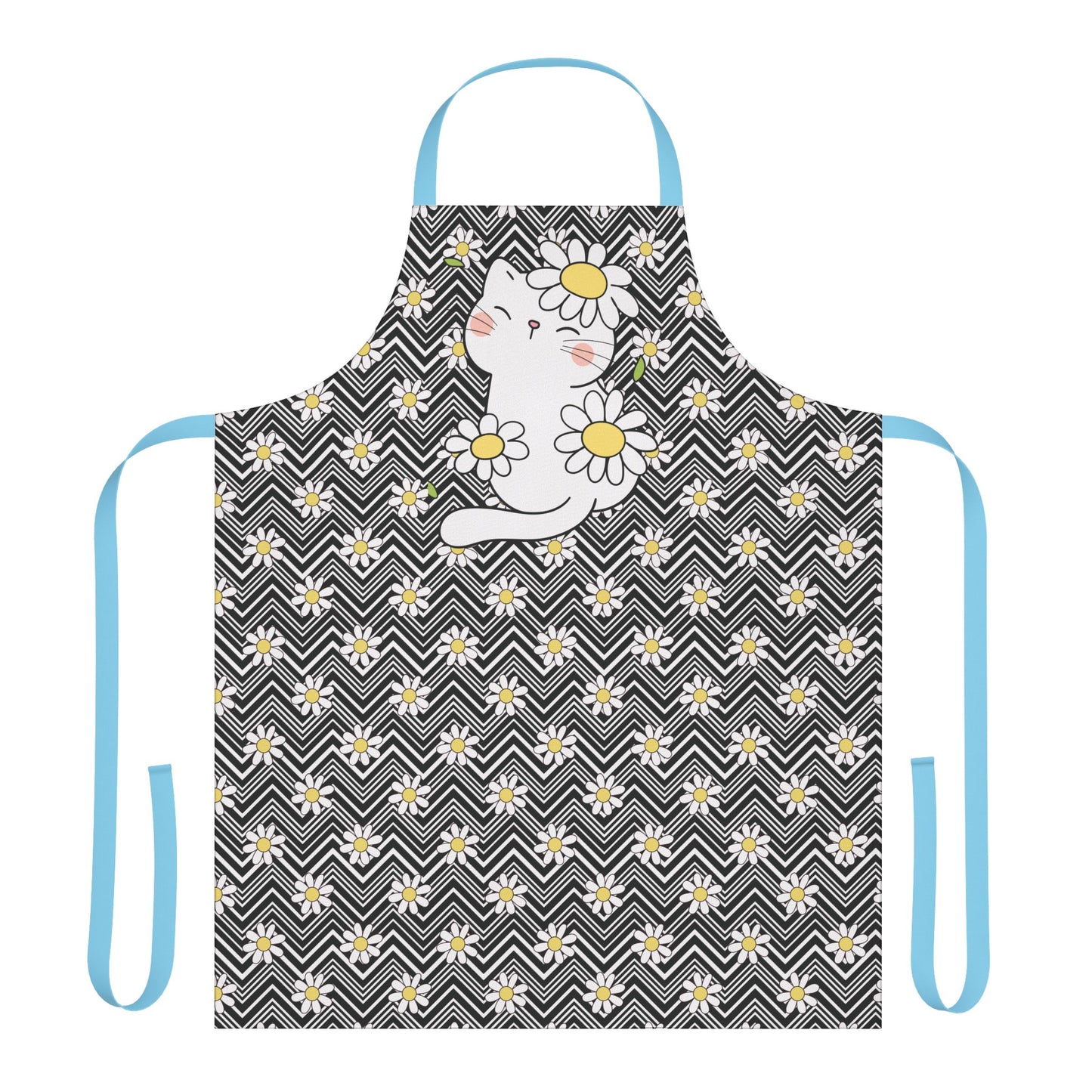 Feline Flowers Apron