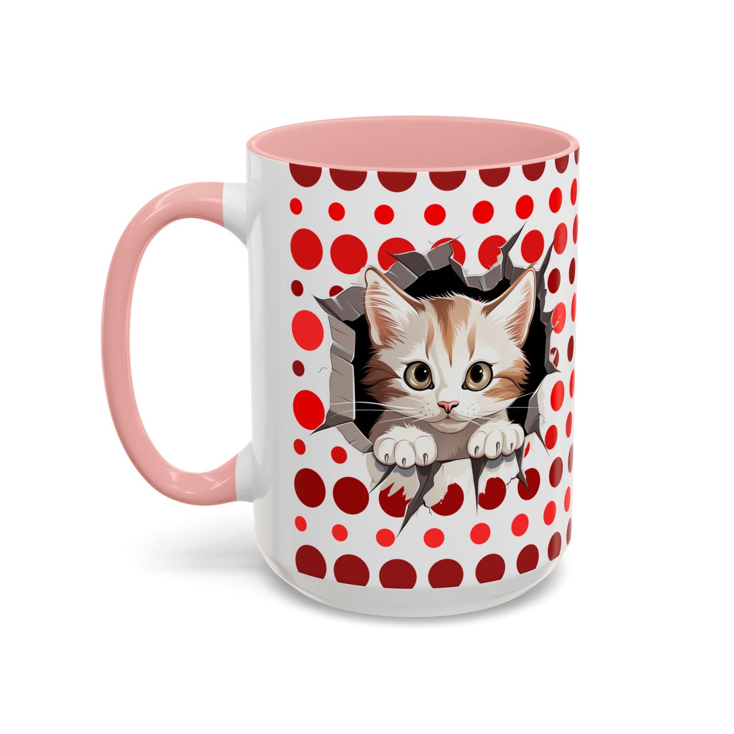 Purrrty in Red Mug