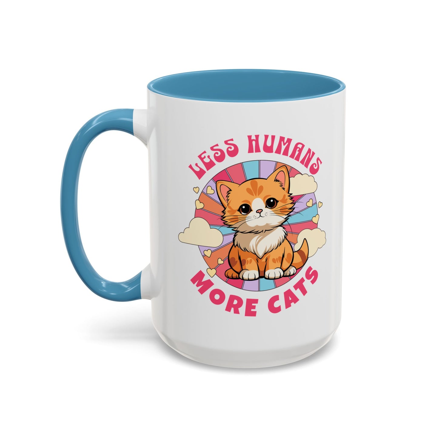 Less Humans More Cats Mug