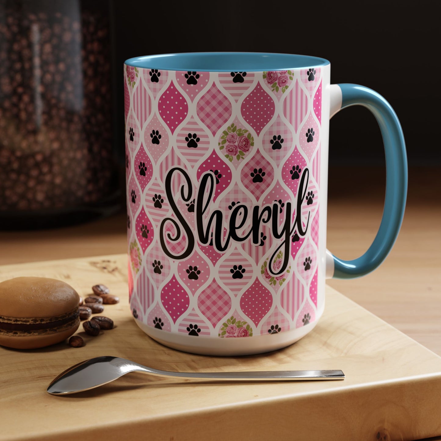 Purrrty in Pink Mug