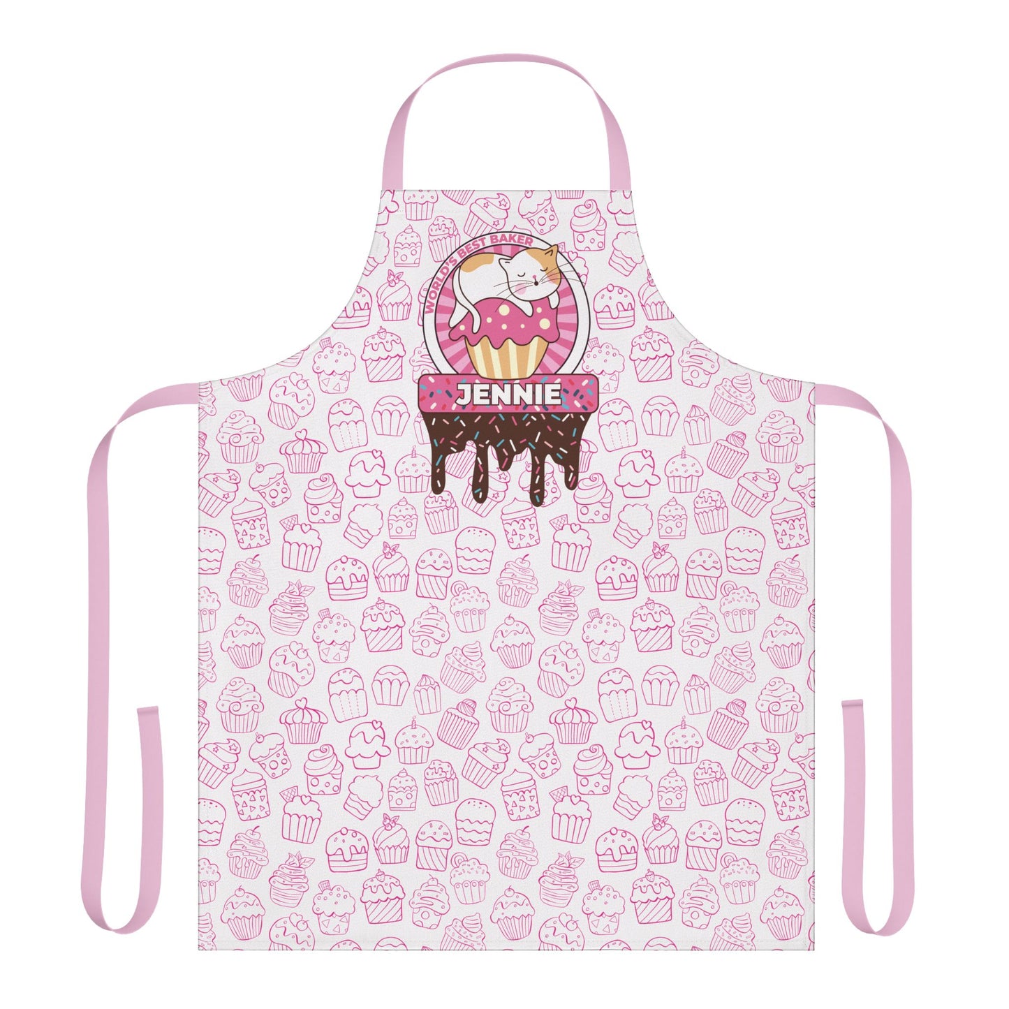 Cat-cake Baking Apron