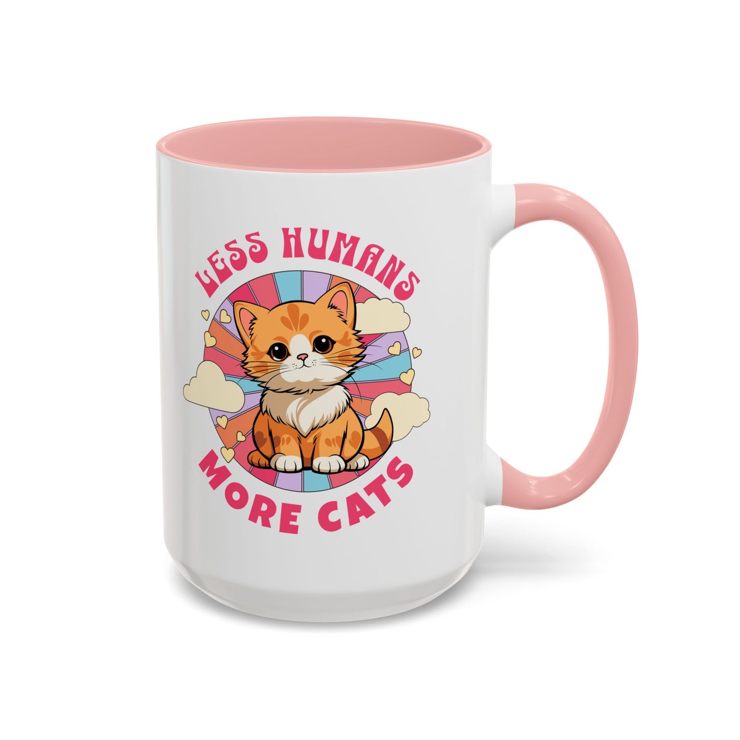 Less Humans More Cats Mug