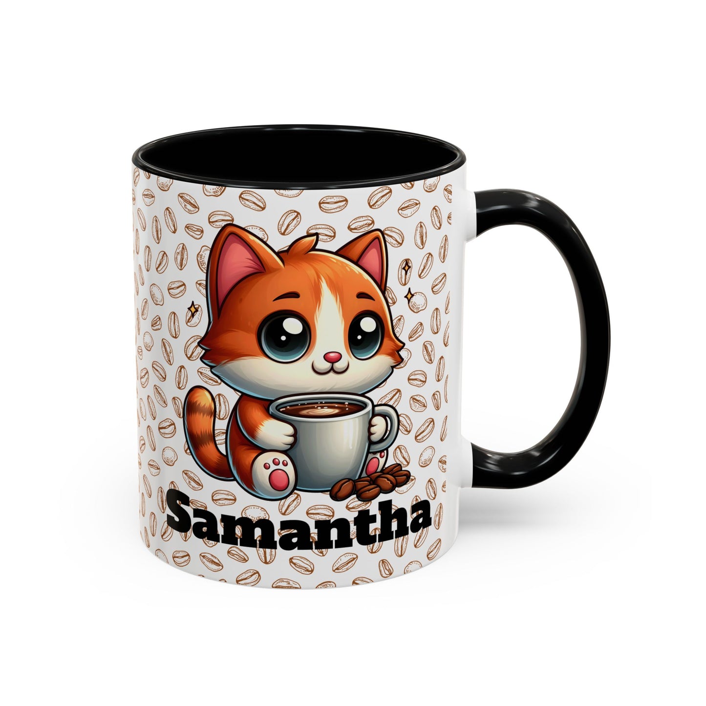 Cat Bean Coffee Mug