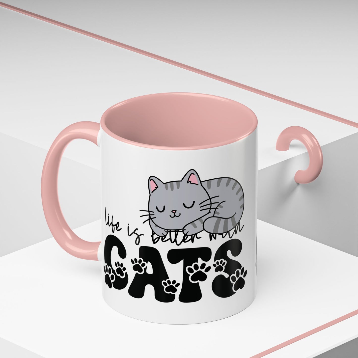 Life is Better with Cats Mug