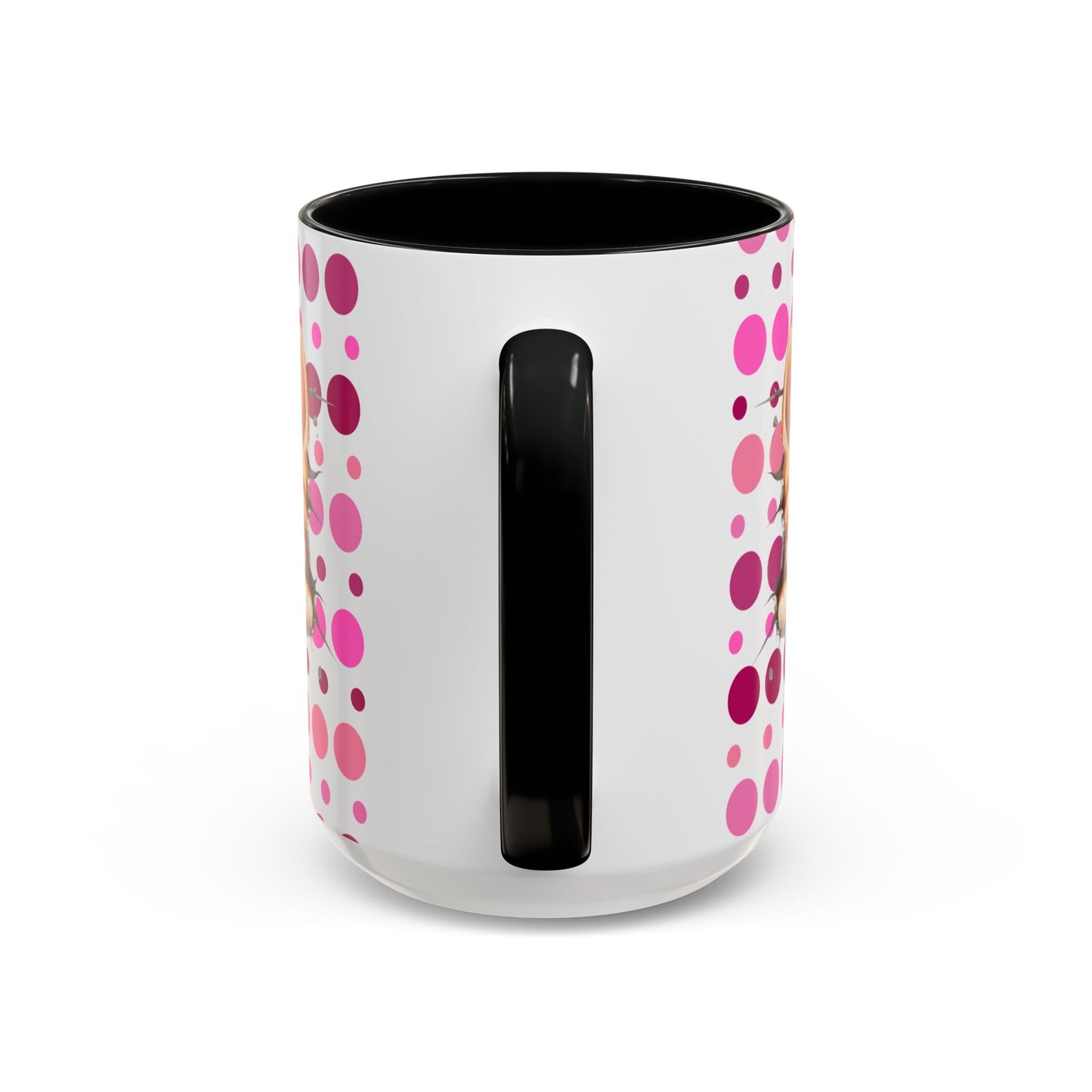 Purrrty in Pink Dots Mug (11oz, 15oz)