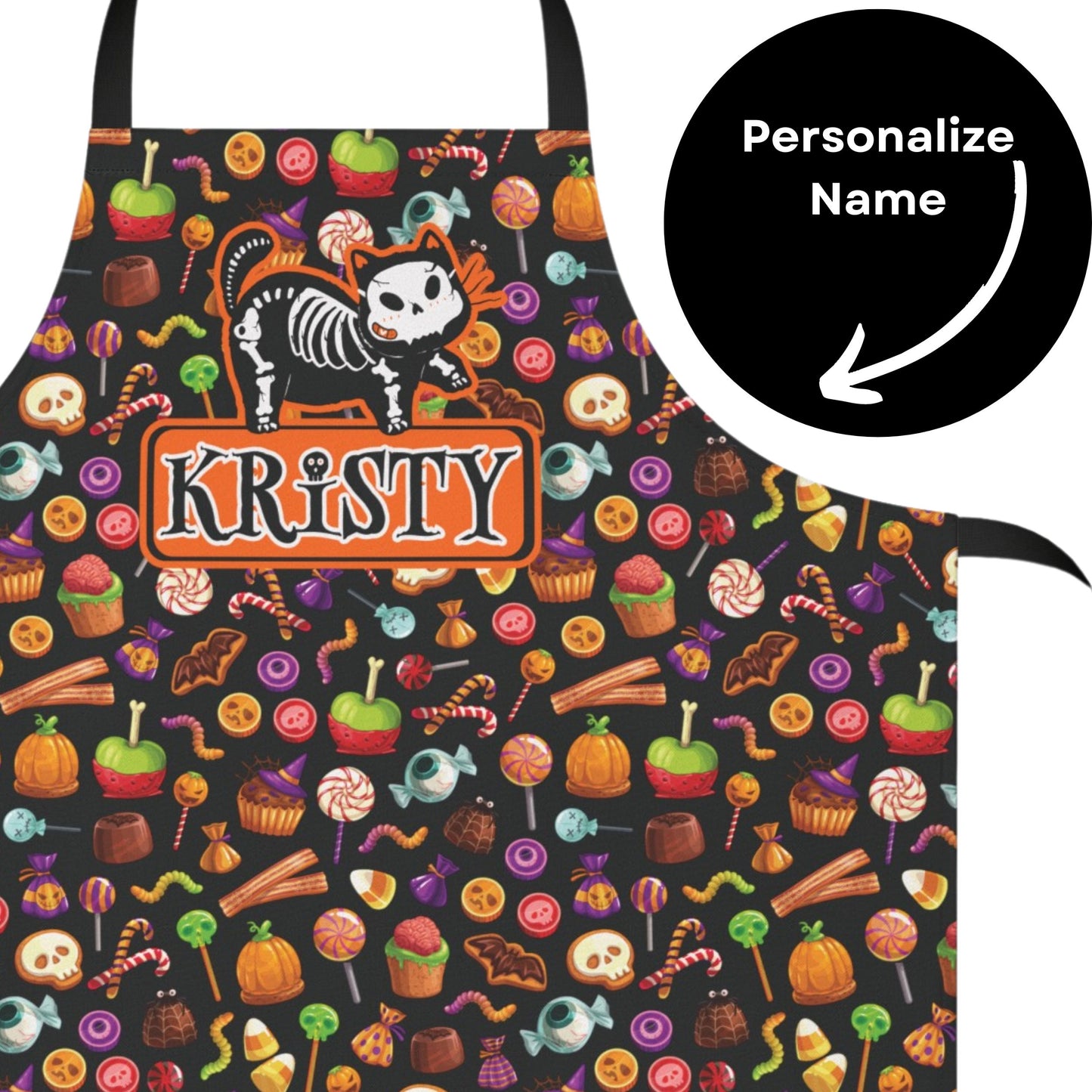 Baking Halloween Treats Apron