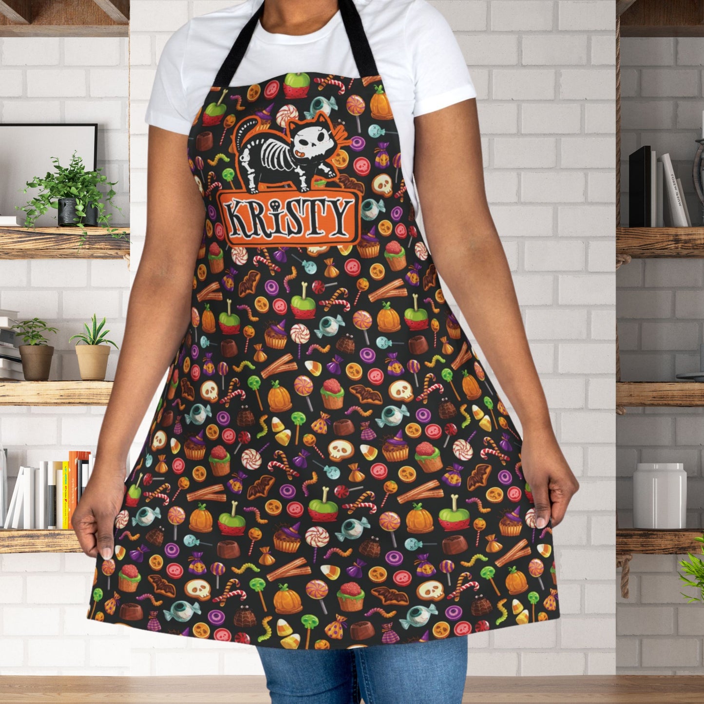 Baking Halloween Treats Apron