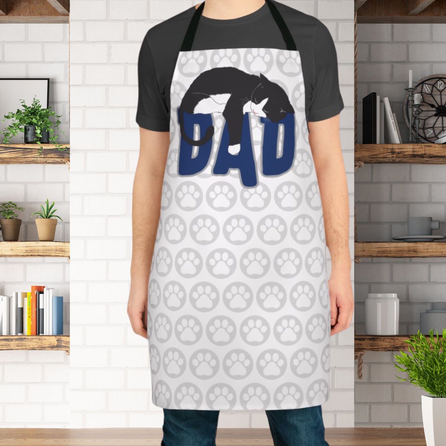 Fur-ther Cat Dad Apron