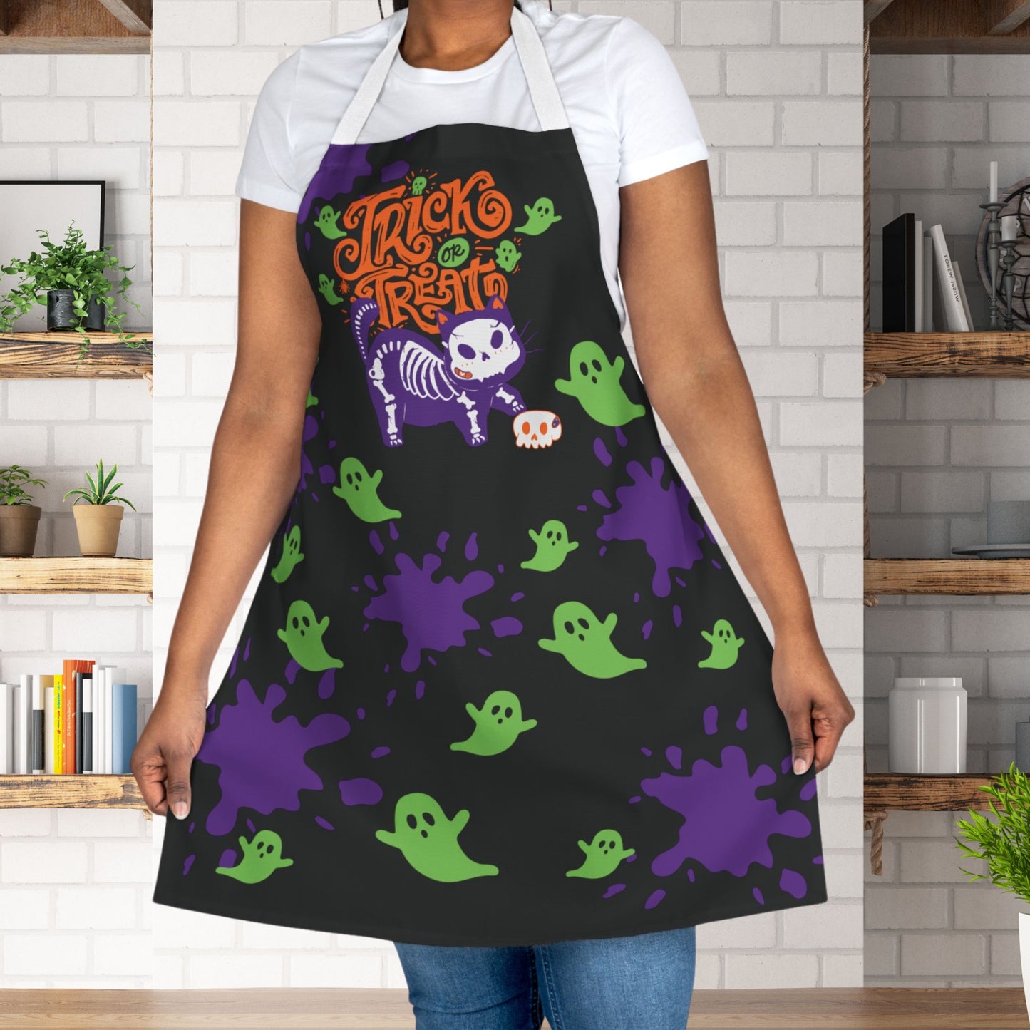 Ghostly Sweet Baking Apron